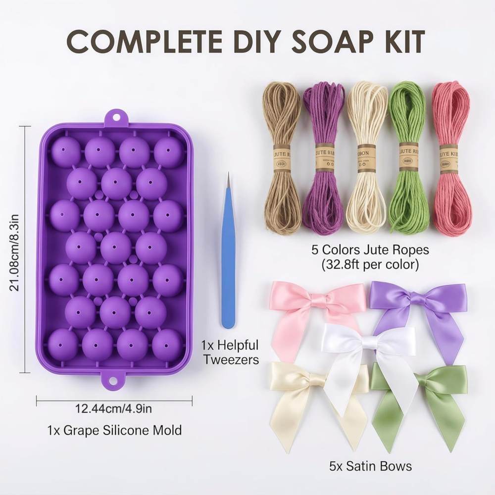 Forma do mydła w kształcie win – Soap Making Gifts recenzja i cena