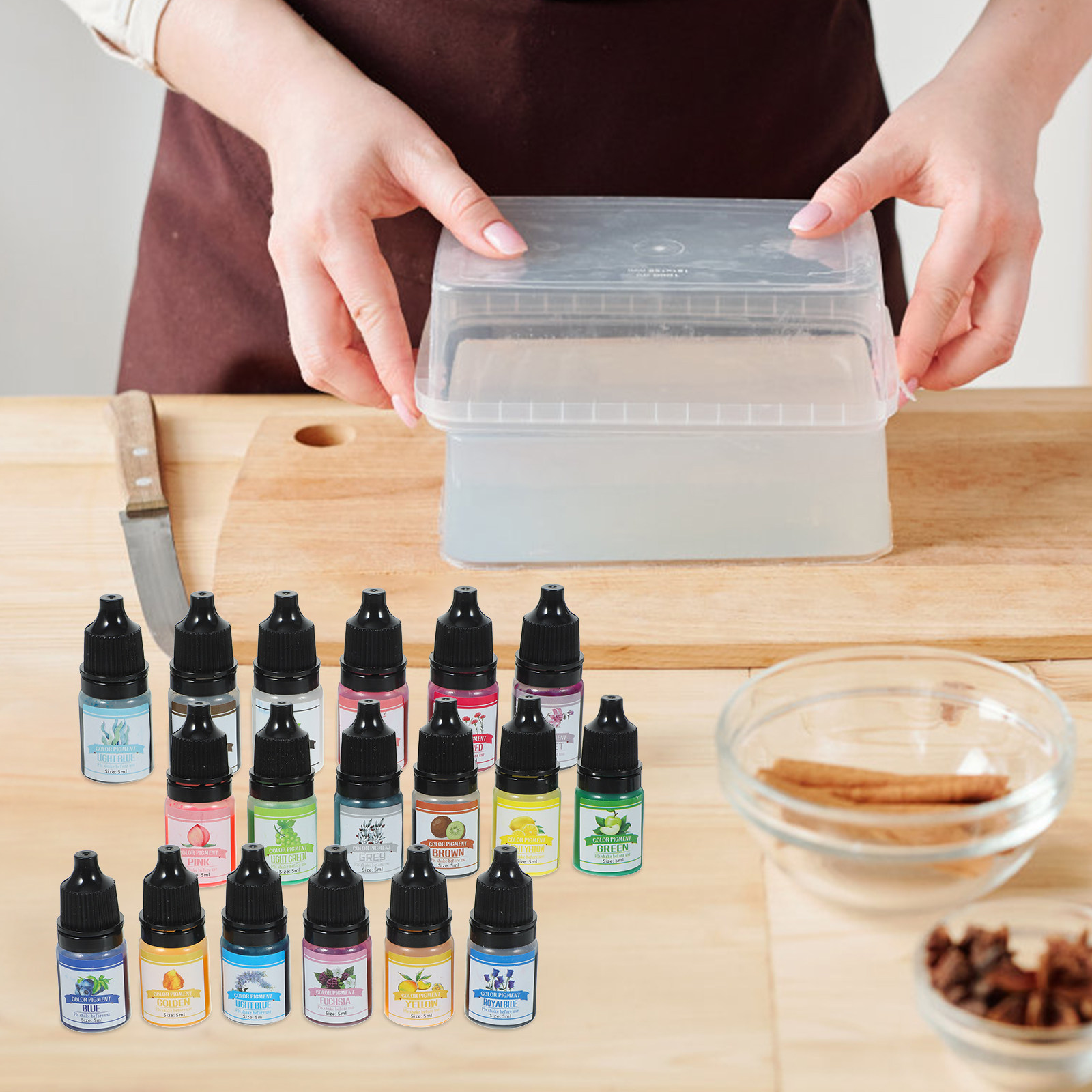 1 pudełko pigmentów do żywicy  – Soap Making Ins recenzja i cena